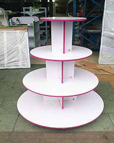 圓形中島展柜-14